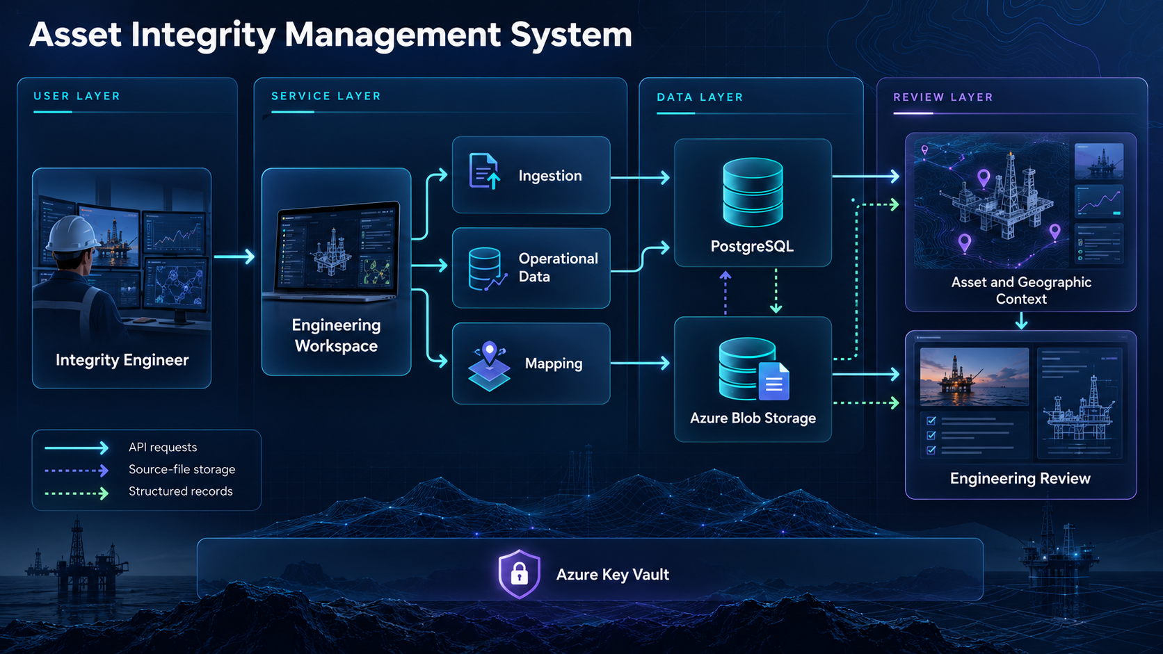 Asset Integrity Management System architecture